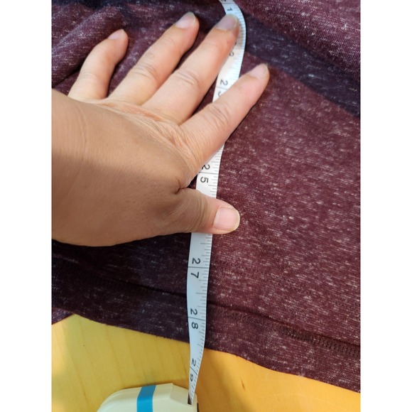 Armani Collezioni Burgundy Long Sleeve Knit Sweater Top‎ XL - Picture 8 of 8